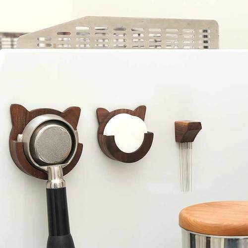 咖啡过滤纸收纳磁吸壁挂收纳515358mm过滤纸二次分水网收纳猫可爱