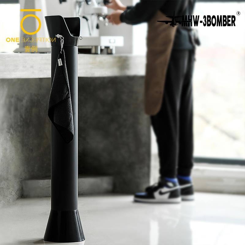 轰炸机MHW立式粉渣桶 咖啡馆吧台商用大容量咖啡机敲渣盒 废渣桶