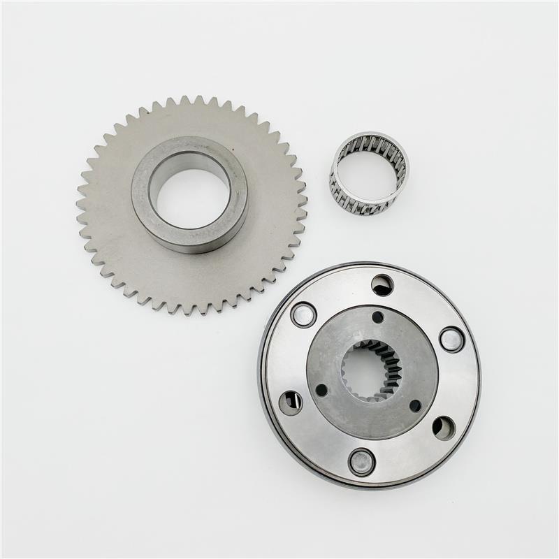 适用铃木机车电喷UU125T-2优友UY125T起动超越离合器启动盘总成