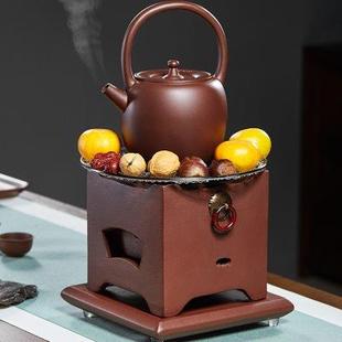 打边炉炭火风炉功夫茶具 紫砂茶炉明火围炉煮茶器小碳炉子室内老式