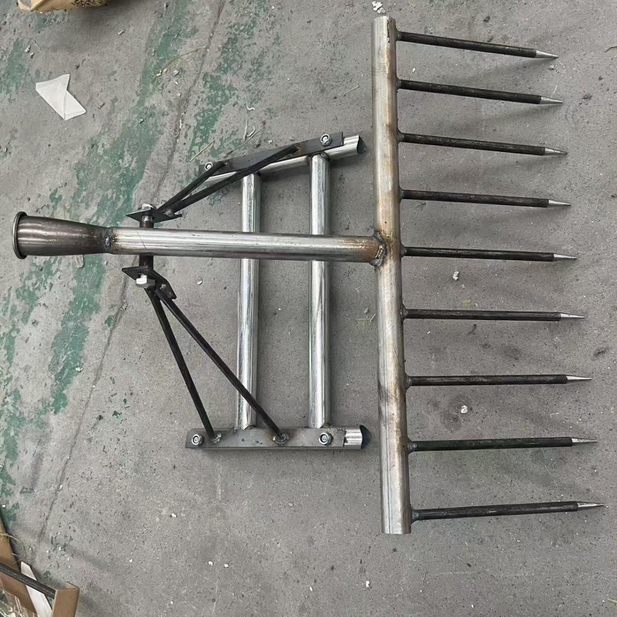 翻地松土农具钉耙钢叉农用犁园林翻土器手动工具大全开荒挖地