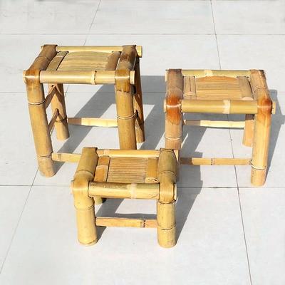 小竹凳子家用竹板凳老式中式一周岁布置婚礼外婆桥舞蹈凳子道具