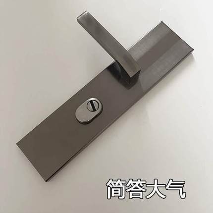通用型防盗门家用锁手柄室内门锁门拉手芯门把手老式面板锁具大门