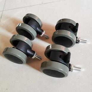 鞋架轮子四个万向轮家俱脚轮带煞车移动配套尚井八年鞋架多用轮子