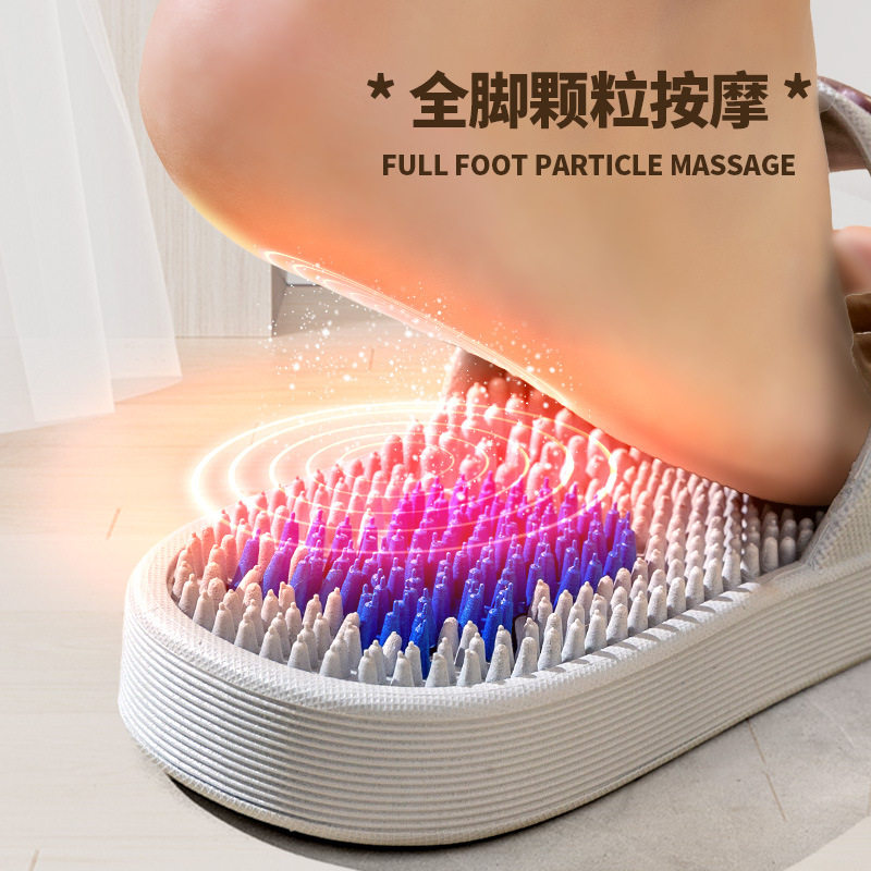 男士按摩拖鞋家用室内防