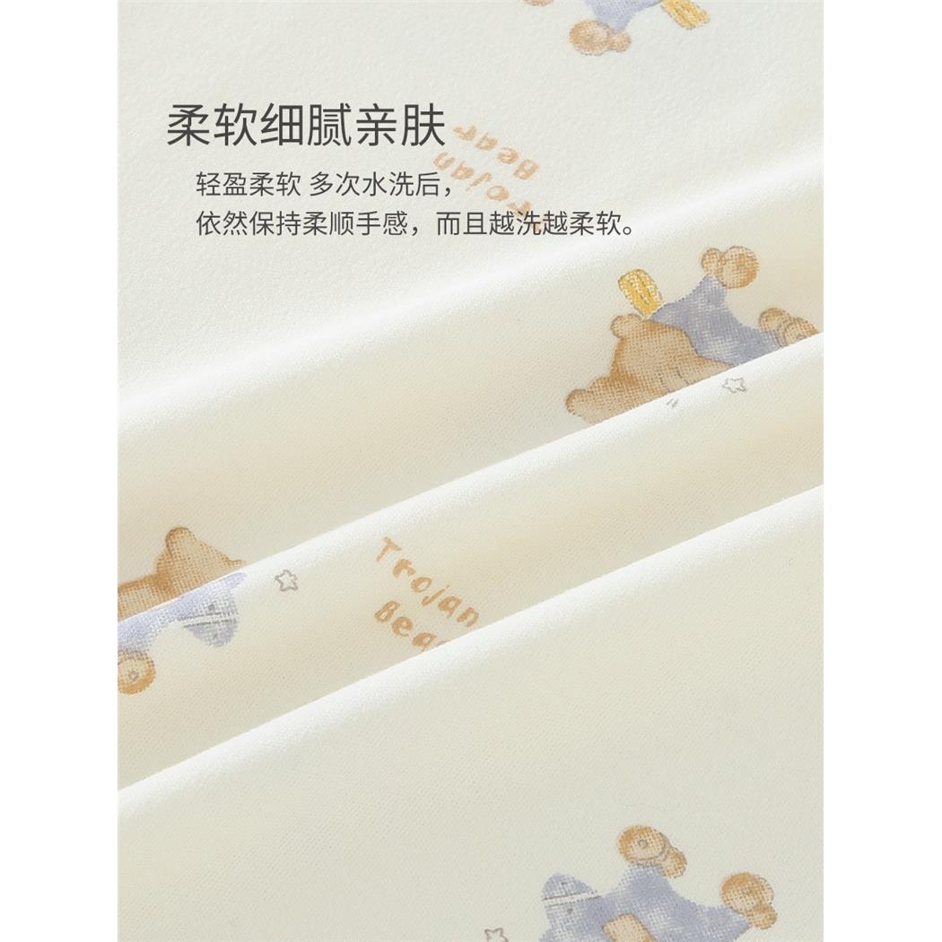 婴儿睡袍袋纯棉a类长袖睡
