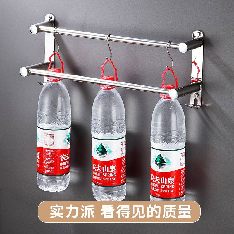 毛巾架免打孔卫生间置物