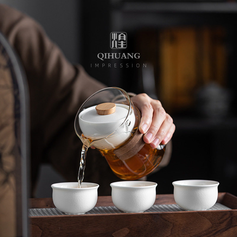 自动懒人泡茶神器家用玻