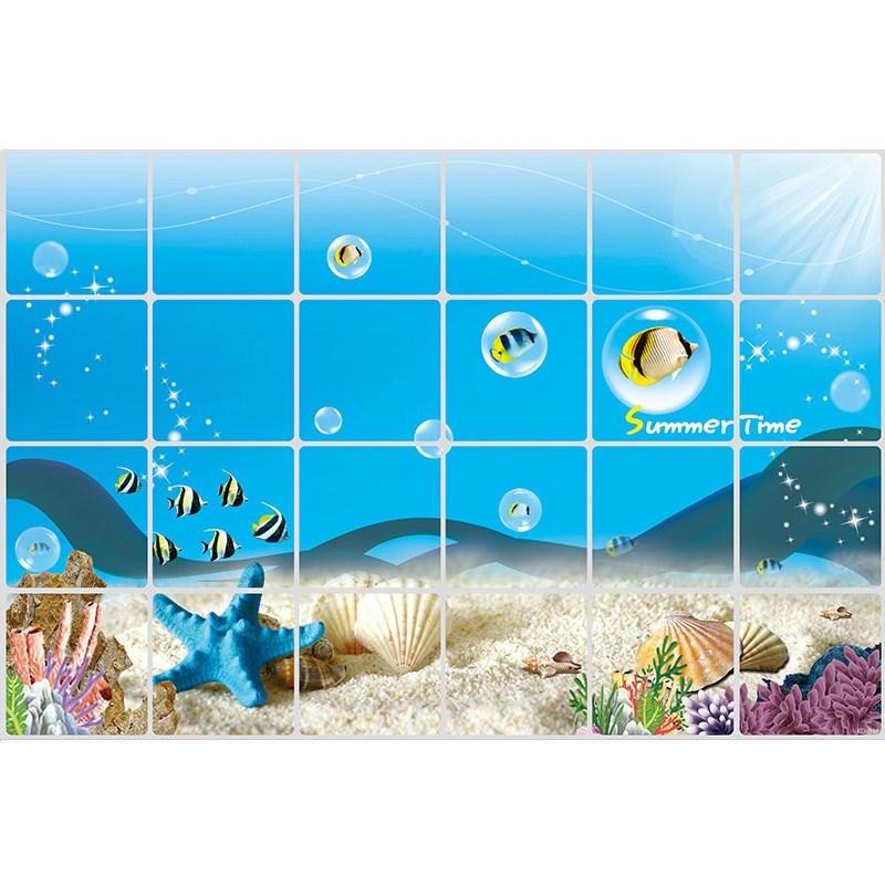 热销自粘厨房防油贴纸耐高温橱柜灶台用油烟机壁纸防水墙贴纸瓷砖