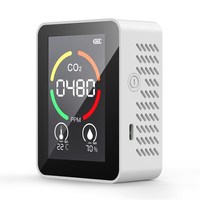 熱銷(xiāo)二氧化碳檢測(cè)儀傳感器便攜式CO2濃度空氣質(zhì)量氧氣監(jiān)測(cè)家用含