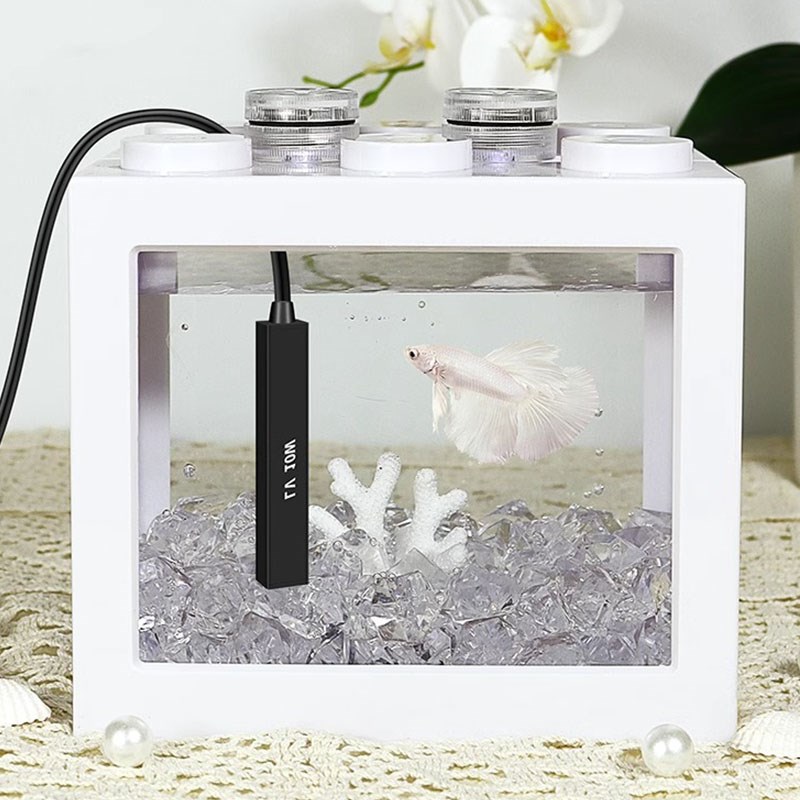 热销迷你鱼缸加热棒低压自动恒温乌龟加热器不漏电防煮鱼小型鱼缸