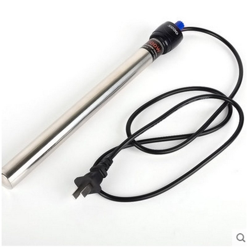 热销SOBO松宝鱼缸加热棒不锈钢水族箱防爆热带鱼小型鱼加温棒自动