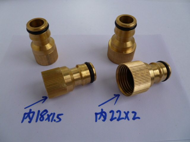 热销电动车载洗车泵接头 家用洗车刷铜奶嘴 手柄开关接头水枪龙头