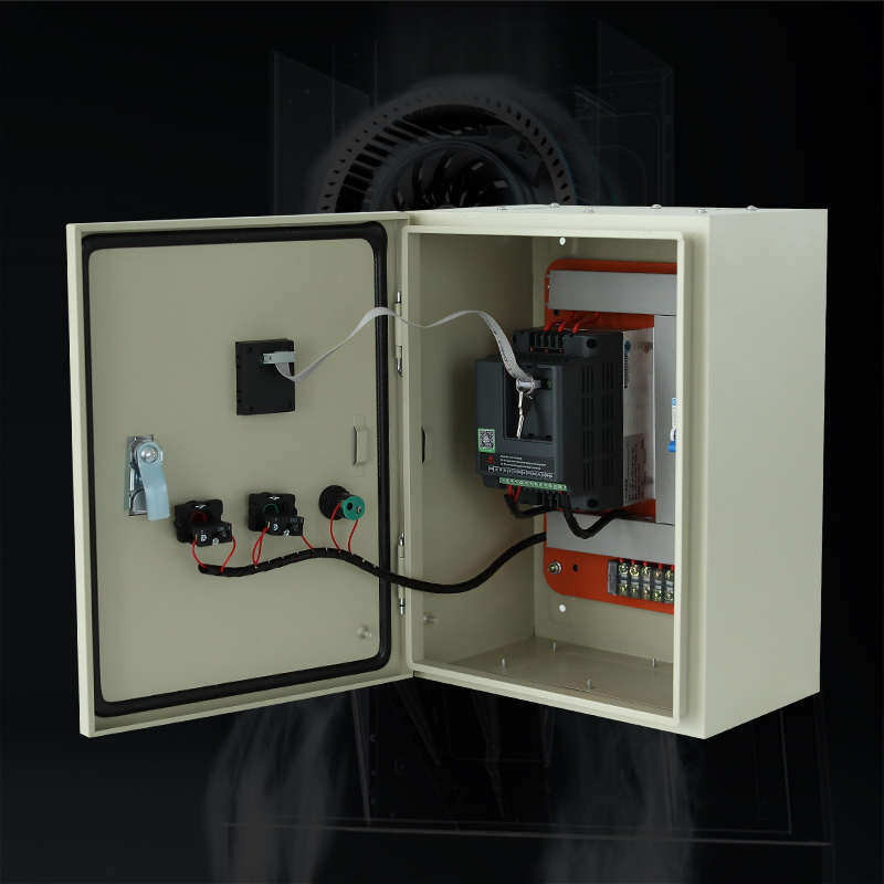 热销变频器三相380v1.5 /5.5/ 7.5 11KW电机调速风机控制柜恒压柜