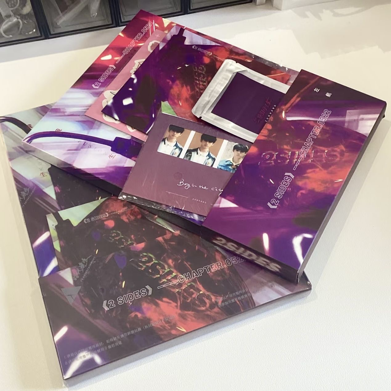 TF家族 2sides 全套未拆封 正版官周  左航现货包邮