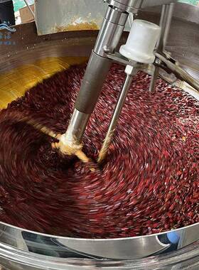 炒制火锅料设SUZ备 L65底0全自动火锅炒料机 炒800斤器火锅底料设