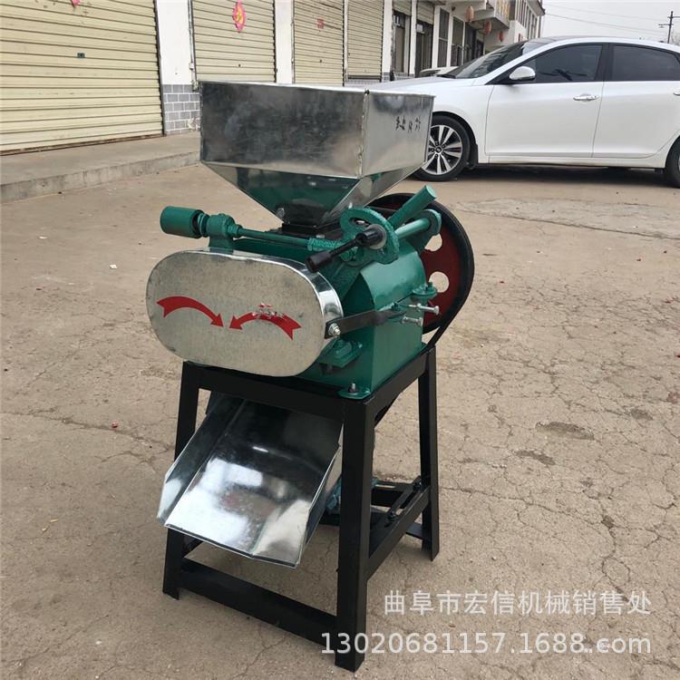 粮食挤扁机型 220花高粱黄 豆SVK挤扁机自动豆扁生机价格