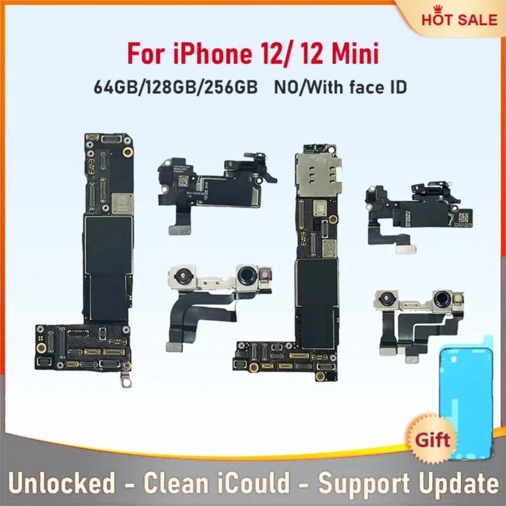 适用苹果iphone 12/12Mini原装无锁无ID Cleaned iCloud Face ID