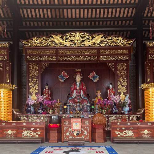 实木宗祠堂神龛定制香樟木供桌佛柜寺庙佛龛佛堂神楼柜制作贡品桌