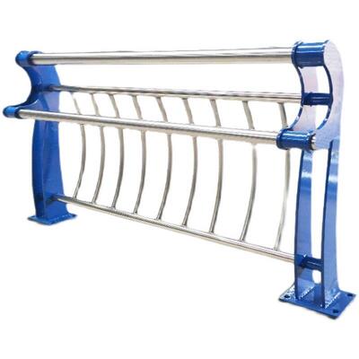 西安桥梁护栏H304不锈钢覆合管天桥轻护栏景观河路防撞护栏