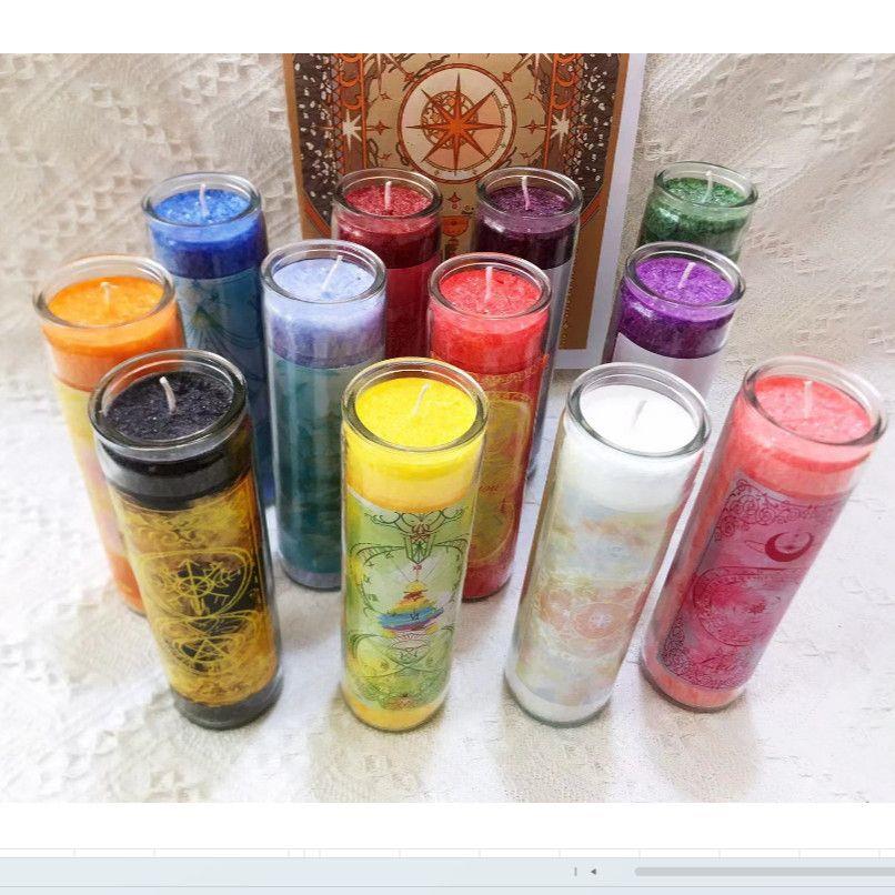 手工新款冰花蜡烛高级香薰蜡烛冰花香氛节日客厅房间蜡烛无烟无味