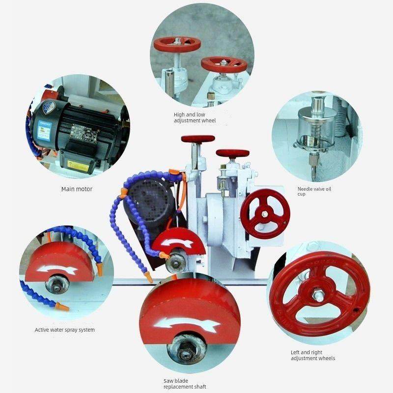 石材切割机台式大型多功能全自动瓷砖开槽倒角磨边45石板倒角厂家