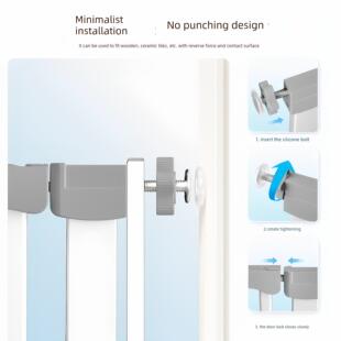 宠物阻挡门,无打孔栅栏,防猫门栅栏,隔离门,狗栅栏,室内挡板
