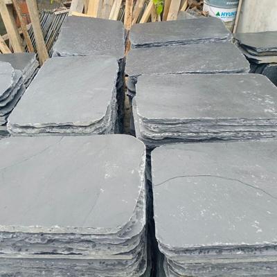 青石板踏步石仿古石自然面冰裂纹网贴文化石碎拼园林古建市政广场