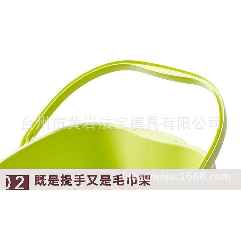 足浴桶带盖按摩泡脚桶 足浴盆塑料洗脚桶 洗脚盆家用桶塑料模具现