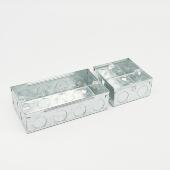 1299铁箱 开关插座底盒英规 镀锌铁金属接线盒 86型通用暗装 底盒