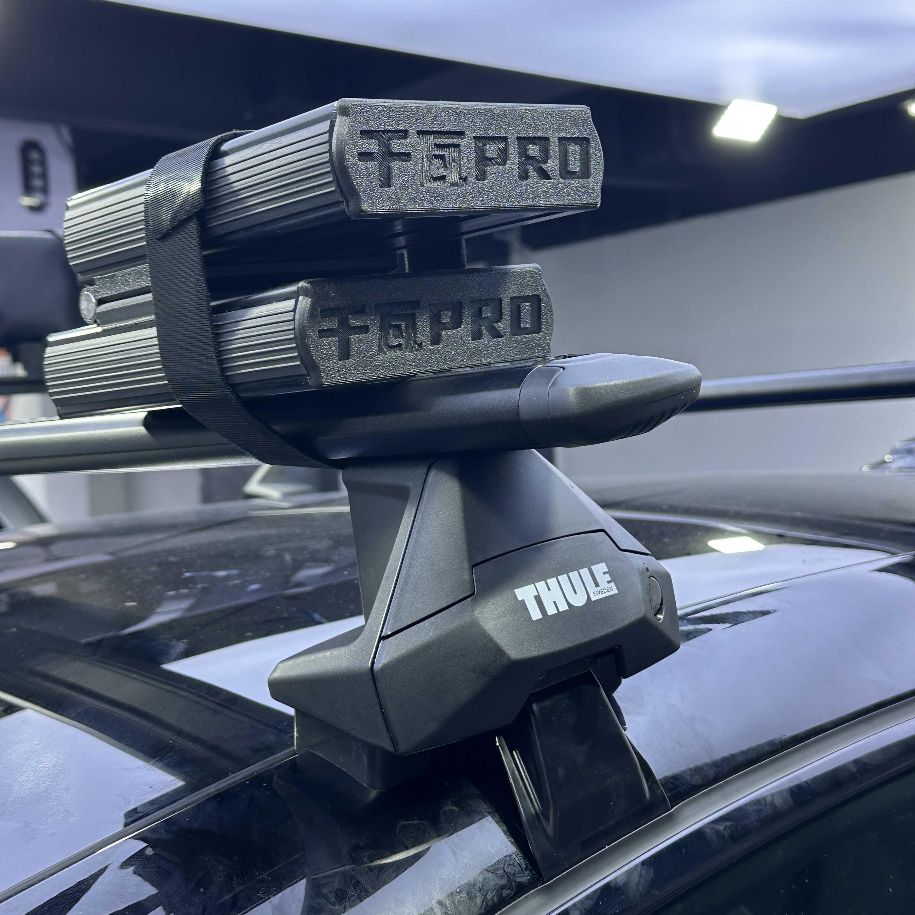 千瓦pro车顶自行车架平放器新款拓乐598改装件4+2骑行车载行李架