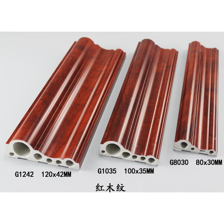 石塑仿大理石中式红木线条背景墙边框电梯包边门套门框窗套装饰条