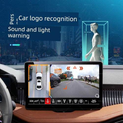 适用于观之3/5/7原装车屏配备360全景行车记录仪360全景倒车图像