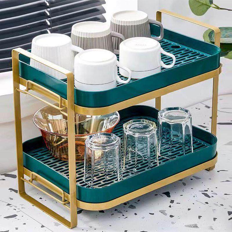 特价杯架子置物架桌面托盘双层收纳水杯茶杯咖啡玻璃杯架沥水家用,家庭/个人清洁工具,杯架,淘宝优惠券,粉丝福利购,淘宝优惠卷