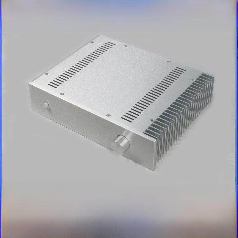 BRZHiFi-单侧散热 全铝 功放机箱（目前祇有全银色）BZ3207S