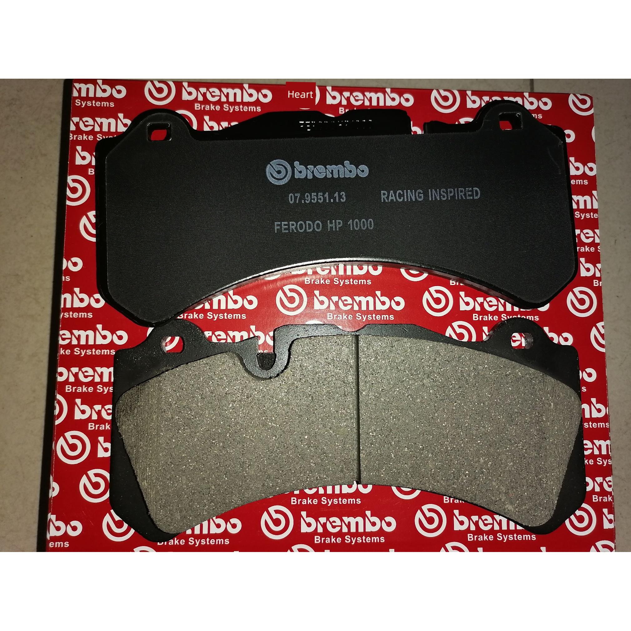 布雷博Gt6 F50宽皮革窄皮革布雷博V6 F40改装卡钳前六后四刹车片
