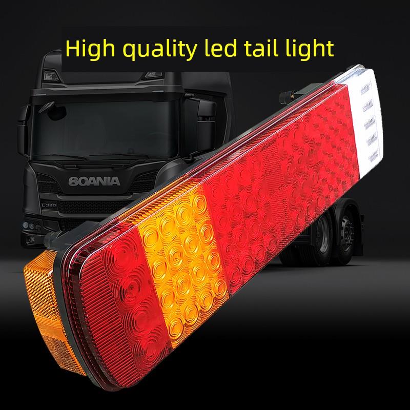 实力多解放J6P后尾灯J6L 小J6天V龙威JH6奥威LED电子货车尾灯总成