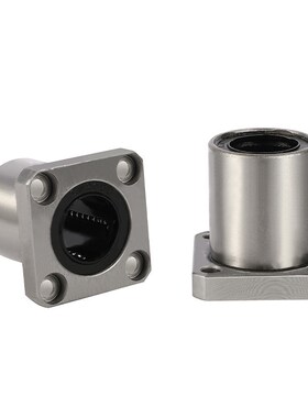 不锈钢加长方法兰直线轴承SLMK816 20 25 30UUO 40UULGA耐高温钢