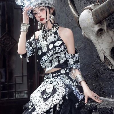 苗疆少女网红摄影写真旅拍套装