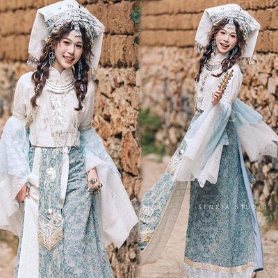 2025新款云南哈尼族少女民族服装