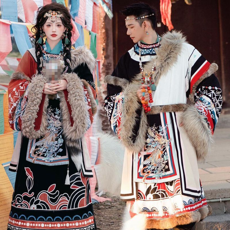 2025新款情侣旅拍玉锦堂藏族服装