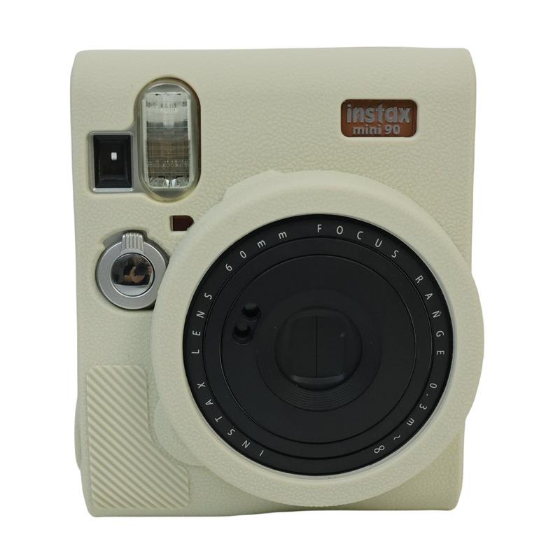 适合富士拍立得mini 90相机包 迷你90硅胶保护套 mini90软胶外壳