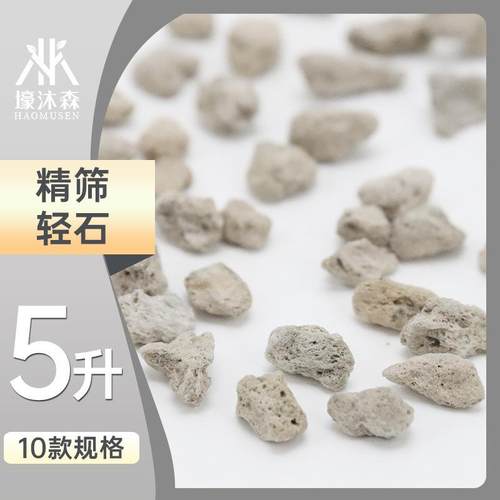 轻石浮石火山岩花卉绿植多肉铺面种植拌土基质轻石