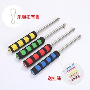 教鞭导游旗杆不锈钢手摇伸缩指挥杆1.2米1.4米1.6米2米多种规格