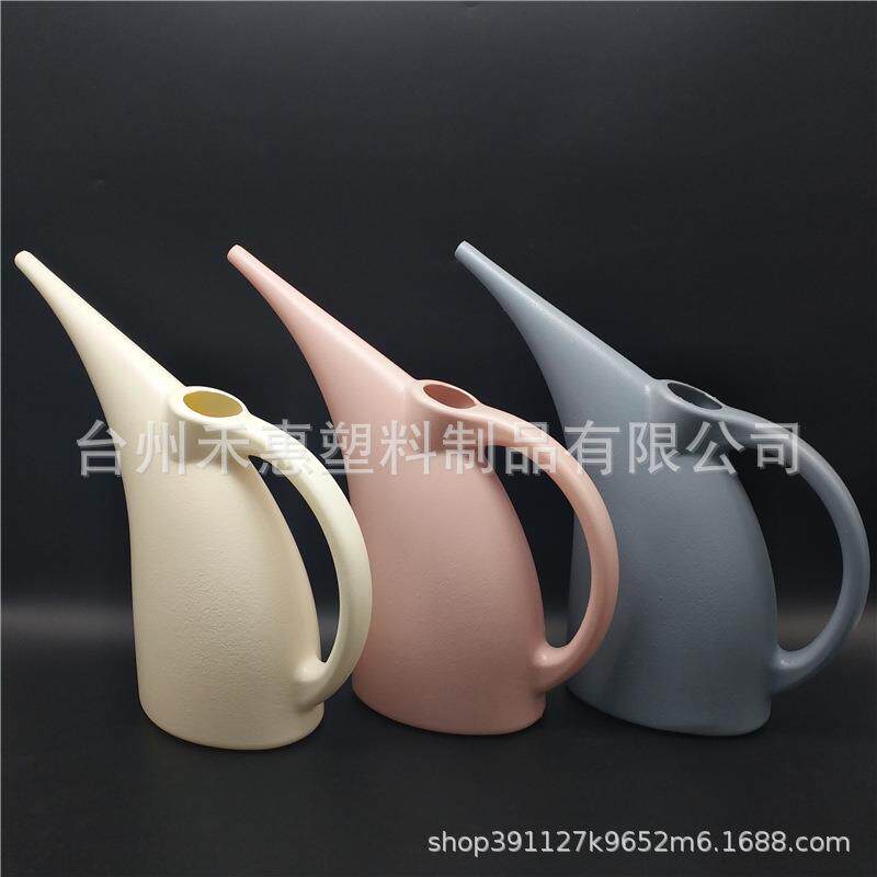 1L2L3L多色浇花喷水壶 灌溉工具 塑料浇水壶大象洒水壶长嘴壶