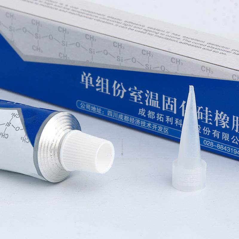 TALY/拓利TLD-704B 密封胶 单组份室温固化硅橡胶 黑色704密封胶