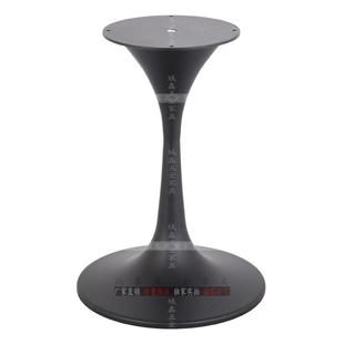 茶几脚岩板角几大理石边几支架金属铁艺烤漆圆台面桌腿底座支撑脚