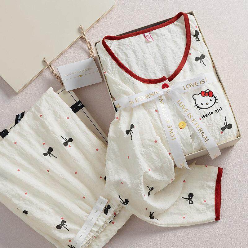 春夏季棉纱布月子服纯棉薄款产后带胸垫哺乳孕妇睡衣产妇哺乳套装,孕妇装/孕产妇用品/营养,家居服套装,淘宝优惠券,粉丝福利购,淘宝优惠卷