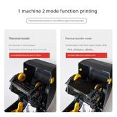 Zebra 不干胶快速片纸Zd421 Cr标签打印机热敏纸条形码 Zd888T