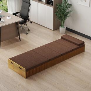 折叠床办公室午睡单人床陪护床可携式家用伸缩纸床简约小户型沙发